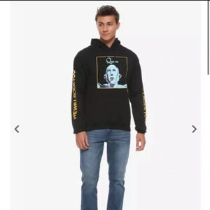 Queen we will rock you kangaroo pocket hoody men’s M